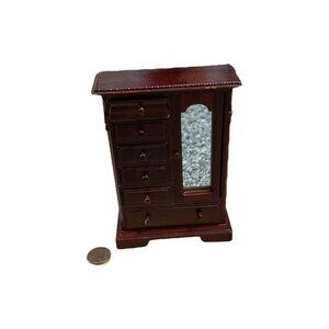 Vintage Concord Miniatures Dollhouse Sutter Street Broyhill Wardrobe Bedroom